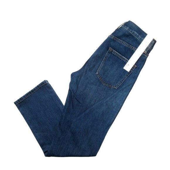 NWT Current/Elliott The Original Straight in Westry Non-stretch Crop Jeans 25 - Picture 4 of 8